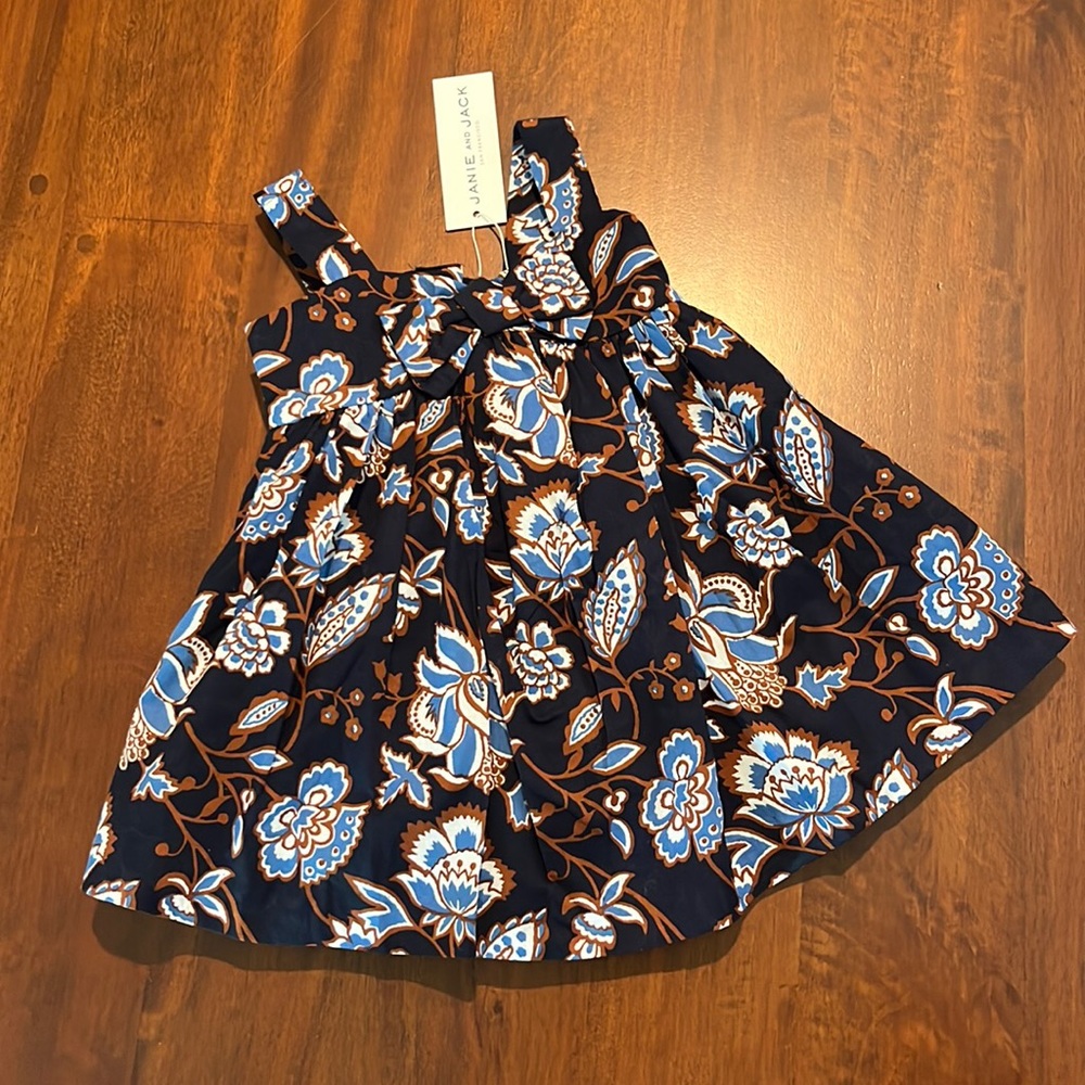 NWT Janie & Jack Floral Dress w/ Bloomers